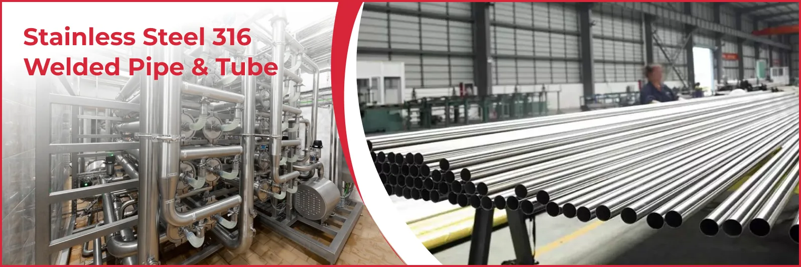 Stainless Steel 316 Welded Pipe & Tube